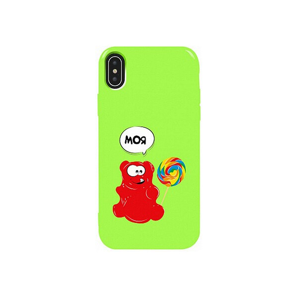 

Чехол-накладка TOTO Pure TPU 2mm Print Case Apple iPhone XS Max #14 Valera Candy Green'