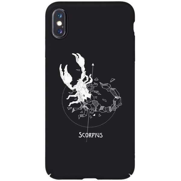 

Чехол-накладка TOTO Full PC Print Case Apple iPhone XS Max #161_Scorpius Black