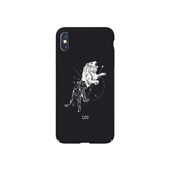 

Чехол-накладка TOTO Full PC Print Case Apple iPhone XS Max #167_Leo Black'