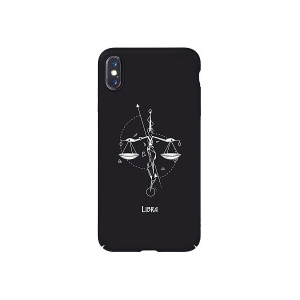 

Чехол-накладка TOTO Full PC Print Case Apple iPhone XS Max #163_Libra Black'