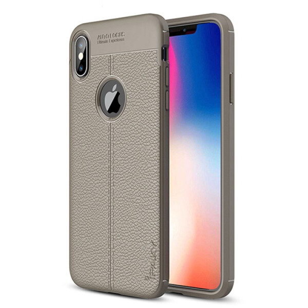 

Чехол-накладка Ipaky TPU Litchi Stria Series Case Apple iPhone XS Max Gray