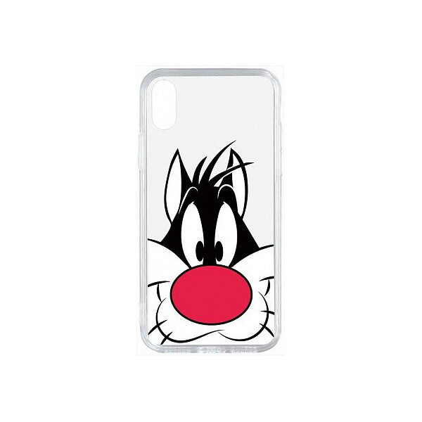 

Чехол-накладка TOTO Acrylic+TPU Print Case Apple iPhone XS Max #11 Cat Nose Transparent'