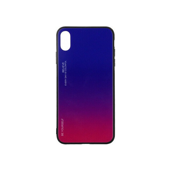 

Чехол-накладка TOTO Gradient Glass Case Apple iPhone XS Max Lilac'