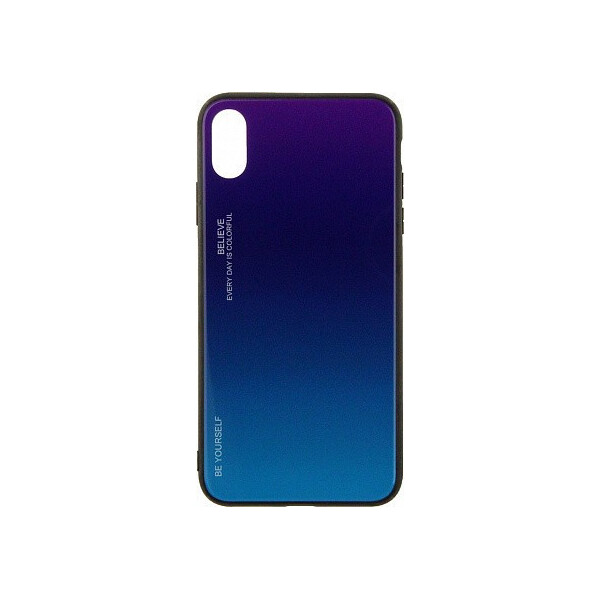 

Чехол-накладка TOTO Gradient Glass Case Apple iPhone XS Max Purple'
