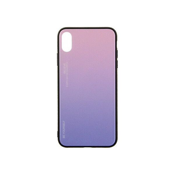 

Чехол-накладка TOTO Gradient Glass Case Apple iPhone XS Max Pink'