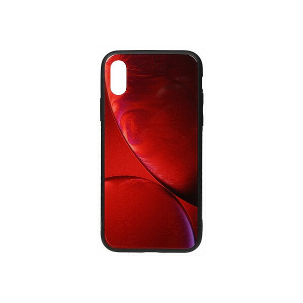 

Чехол-накладка TOTO Print Glass Space Case Apple iPhone XS Max Rubin Red'