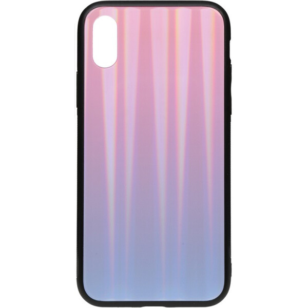 

Чехол-накладка TOTO Aurora Print Glass Case Apple iPhone XS Max Lilac