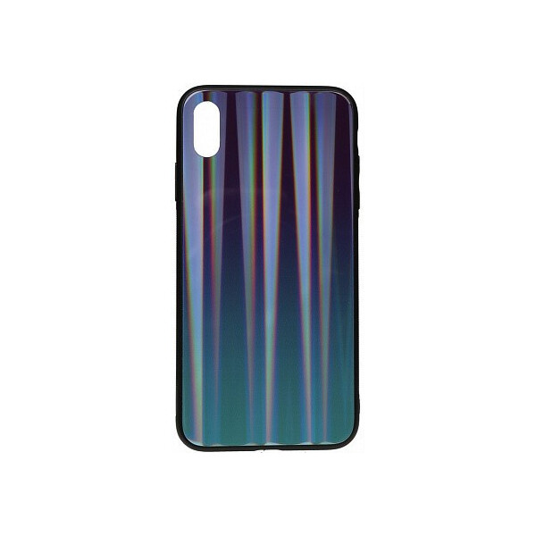 

Чехол-накладка TOTO Aurora Print Glass Case Apple iPhone XS Max Blue'