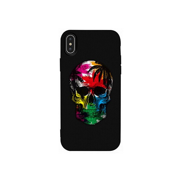 

Чехол-накладка TOTO Matt TPU 2mm Print Case Apple iPhone XS Max #29 Skull Black'