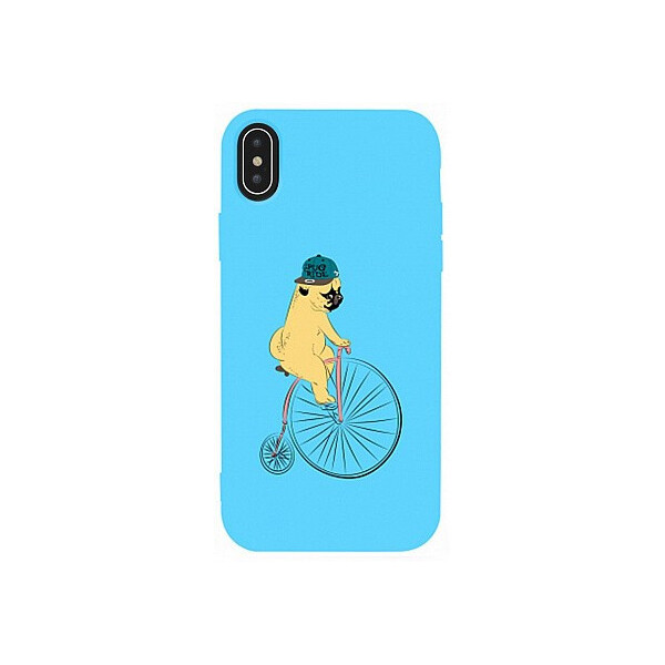

Чехол-накладка TOTO Matt TPU 2mm Print Case Apple iPhone XS Max #10 Dog Ride Sky Blue'