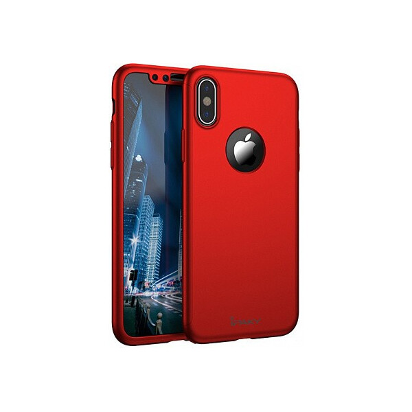 

Чехол-накладка Ipaky 360 PC Full Protection Case Apple iPhone XS Max Red'