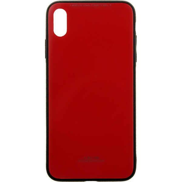 

Чехол-накладка TOTO Pure Glass Case Apple iPhone XS Max Red