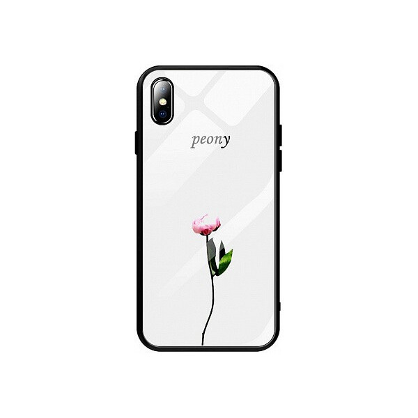 

Чехол-накладка TOTO Glass Fashionable Case Apple iPhone XS Max Peon on White'