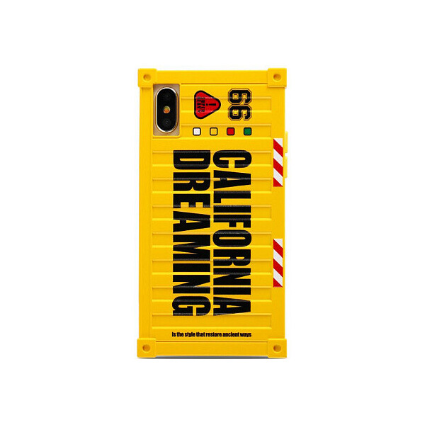 

Чехол-накладка Remax California Dreaming Case Apple iPhone X Yellow'