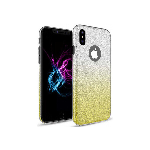 

Чехол-накладка TOTO TPU Shine Case Gradient iPhone X/Xs Yellow'
