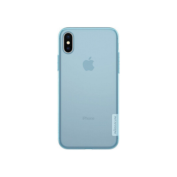 

Чехол-накладка Nillkin TPU Nature Case Apple iPhone X Blue'