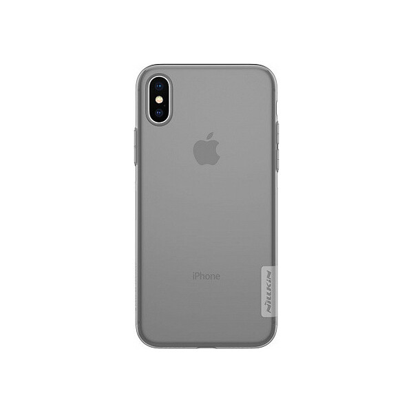 

Чехол-накладка Nillkin TPU Nature Case Apple iPhone X Gray'