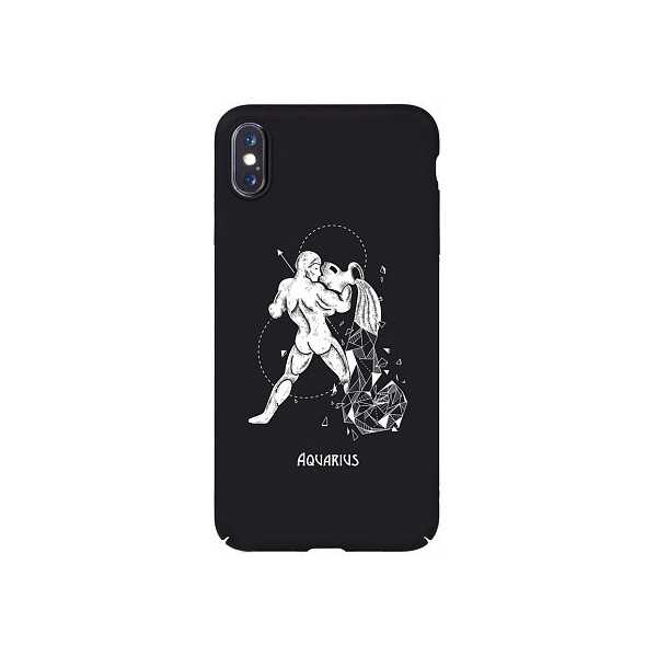 

Чехол-накладка TOTO Full PC Print Case Apple iPhone X/XS #164_Aquarius Black'