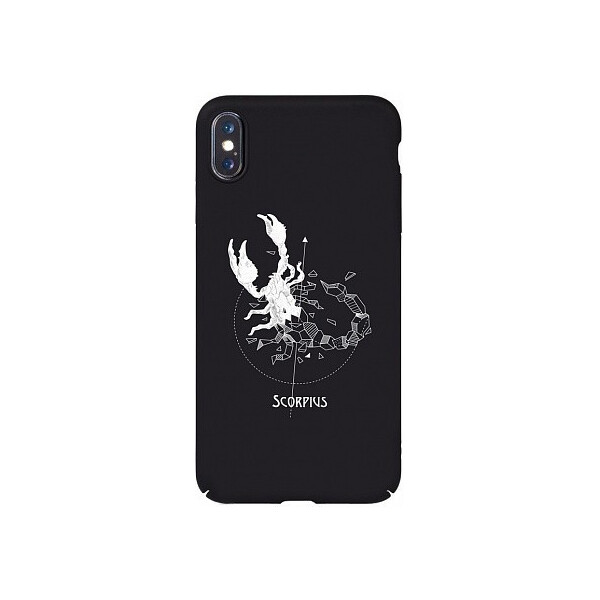 

Чехол-накладка TOTO Full PC Print Case Apple iPhone X/XS #161_Scorpius Black'
