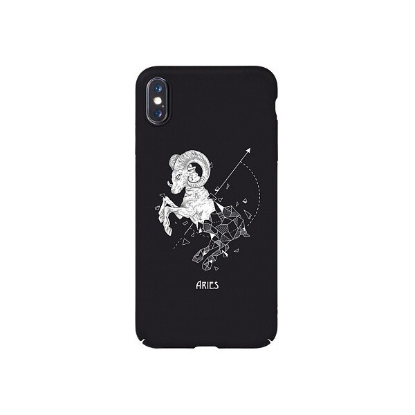 

Чехол-накладка TOTO Full PC Print Case Apple iPhone X/XS #168_Aries Black'