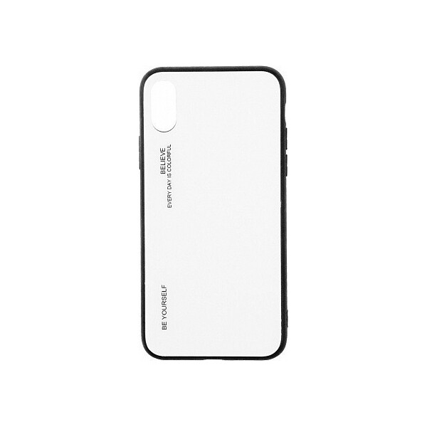 

Чехол-накладка TOTO Gradient Glass Case Apple iPhone X/XS White'