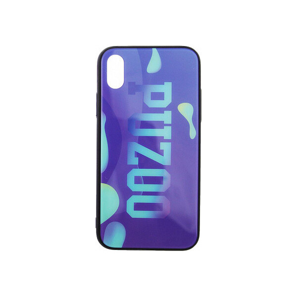 

Чехол-накладка PUZOO Glass Printing with TPU Visions iPhone X Purple'