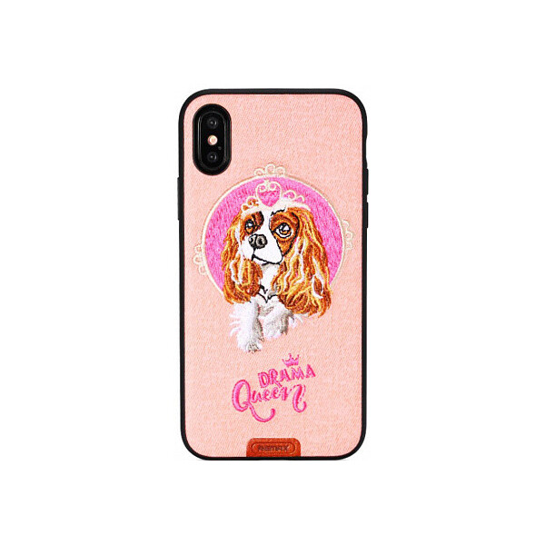 

Чехол-накладка Remax Petit Series Case Apple iPhone X Pink'