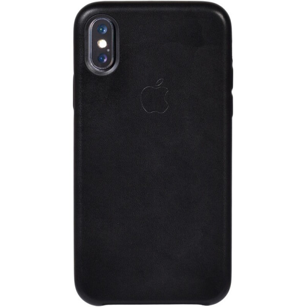 

Чехол-накладка TOTO Leather Case Apple iPhone X/XS Black