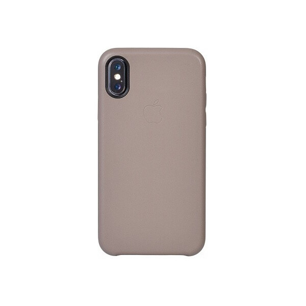 

Чехол-накладка TOTO Leather Case Apple iPhone X/XS Light Brown'