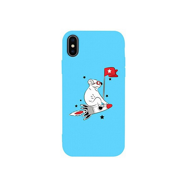 

Чехол-накладка TOTO Matt TPU 2mm Print Case Apple iPhone X/XS #46 Koala Sky Blue'