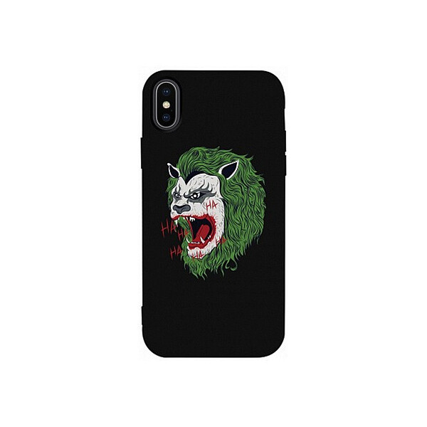 

Чехол-накладка TOTO Matt TPU 2mm Print Case Apple iPhone X/XS #12 Green Lion Black'