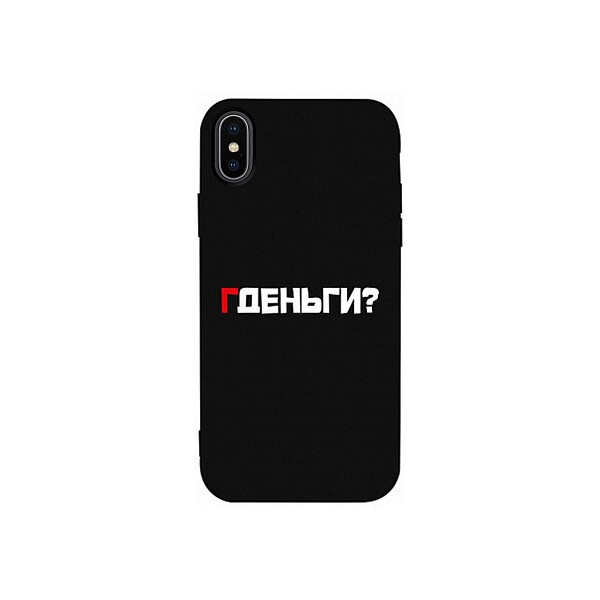 

Чехол-накладка TOTO Matt TPU 2mm Print Case Apple iPhone X/XS #61 Gdedengi Black'