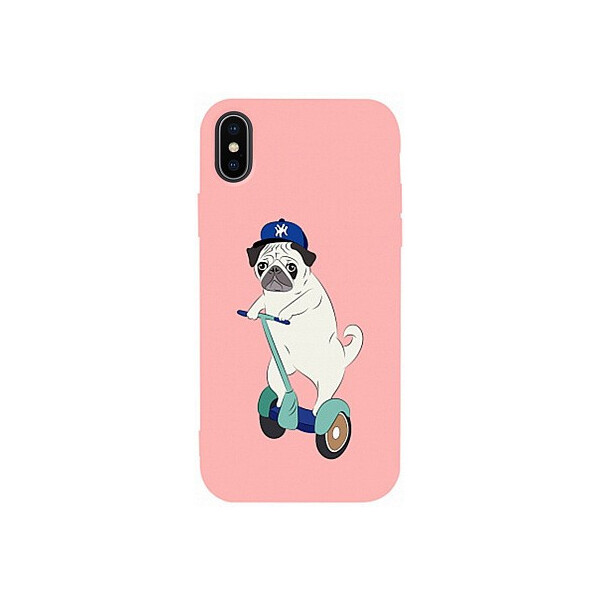 

Чехол-накладка TOTO Matt TPU 2mm Print Case Apple iPhone X/XS #2 Dog Skate Pink'