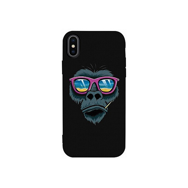 

Чехол-накладка TOTO Matt TPU 2mm Print Case Apple iPhone X/XS #67 Monkey Glass Black'
