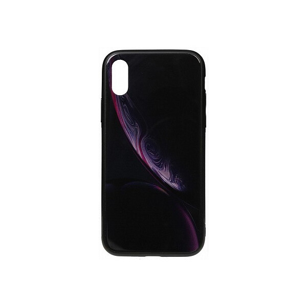 

Чехол-накладка TOTO Print Glass Space Case Apple iPhone X/XS Black'
