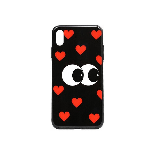 

Чехол-накладка TOTO Cartoon Print Glass Case Apple iPhone X/XS Just Eatit'
