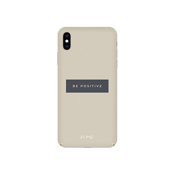 

Чехол-накладка PUMP Tender Touch Case for iPhone X/XS Be Positive'