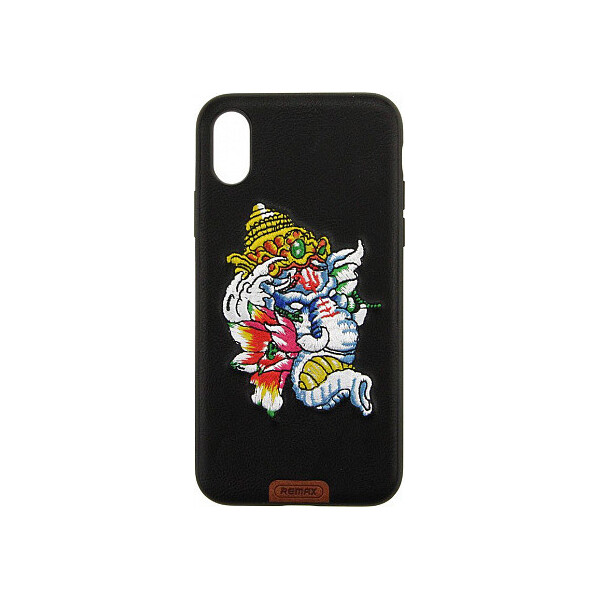 

Чехол-накладка Remax Stitch Series Case Apple iPhone X Ganesh'