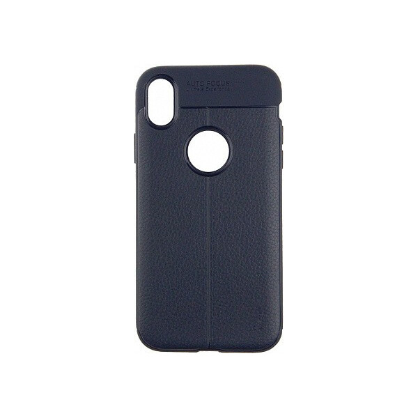 

Чехол-накладка Ipaky TPU Litchi Stria Series Case Apple iPhone XR Blue'
