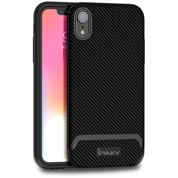 

Чехол-накладка Ipaky Bumblebee Series/PC Frame With TPU Case Apple iPhone XR Black