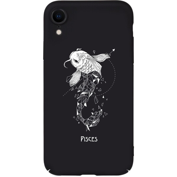 

Чехол-накладка TOTO Full PC Print Case Apple iPhone XR #170_Pisces Black