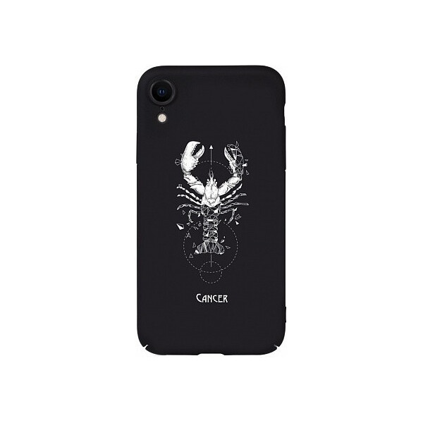 

Чехол-накладка TOTO Full PC Print Case Apple iPhone XR #169_Cancer Black'