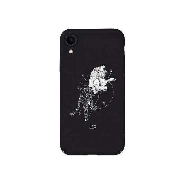 

Чехол-накладка TOTO Full PC Print Case Apple iPhone XR #167_Leo Black'
