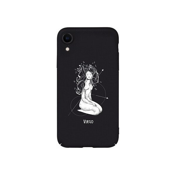 

Чехол-накладка TOTO Full PC Print Case Apple iPhone XR #165_Virgo Black'