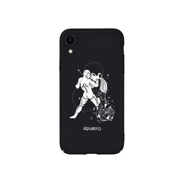 

Чехол-накладка TOTO Full PC Print Case Apple iPhone XR #164_Aquarius Black'