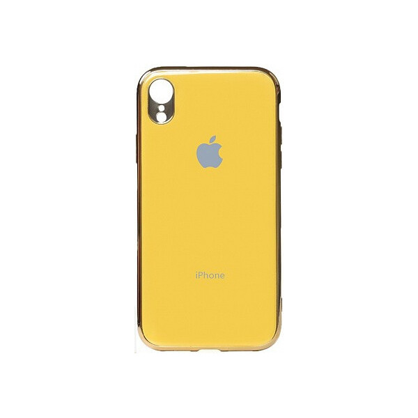 

Чехол-накладка TOTO Electroplate TPU Case Apple iPhone XR Yellow'