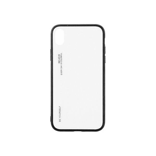 

Чехол-накладка TOTO Gradient Glass Case Apple iPhone XR White'