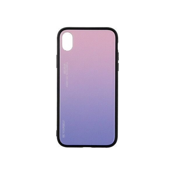 

Чехол-накладка TOTO Gradient Glass Case Apple iPhone XR Pink'