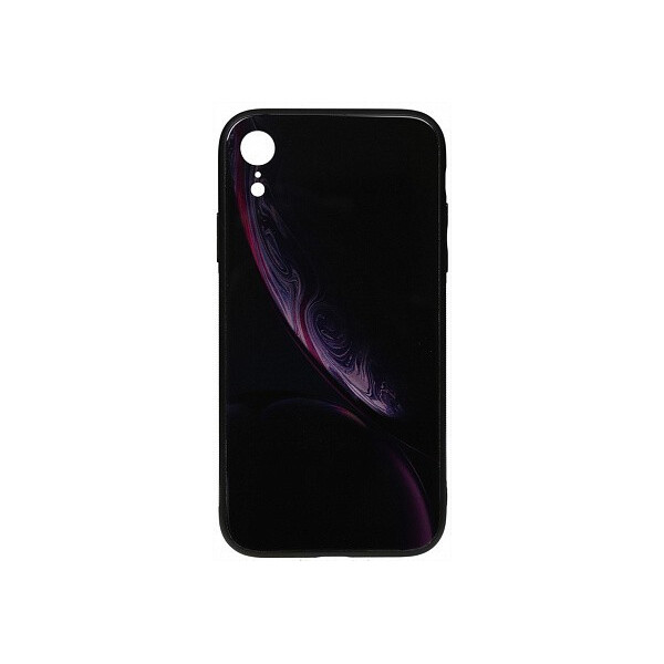 

Чехол-накладка TOTO Print Glass Space Case Apple iPhone XR Black'
