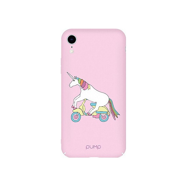 

Чехол-накладка PUMP Tender Touch Case for iPhone XR Unicorn Biker'
